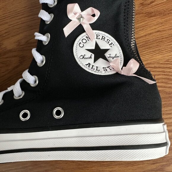 ⭐Chuck Taylor All Star XXHi Bows & Studs Knee Hi Sz 6 Men Boots Sneakers A17684C - Picture 7 of 12